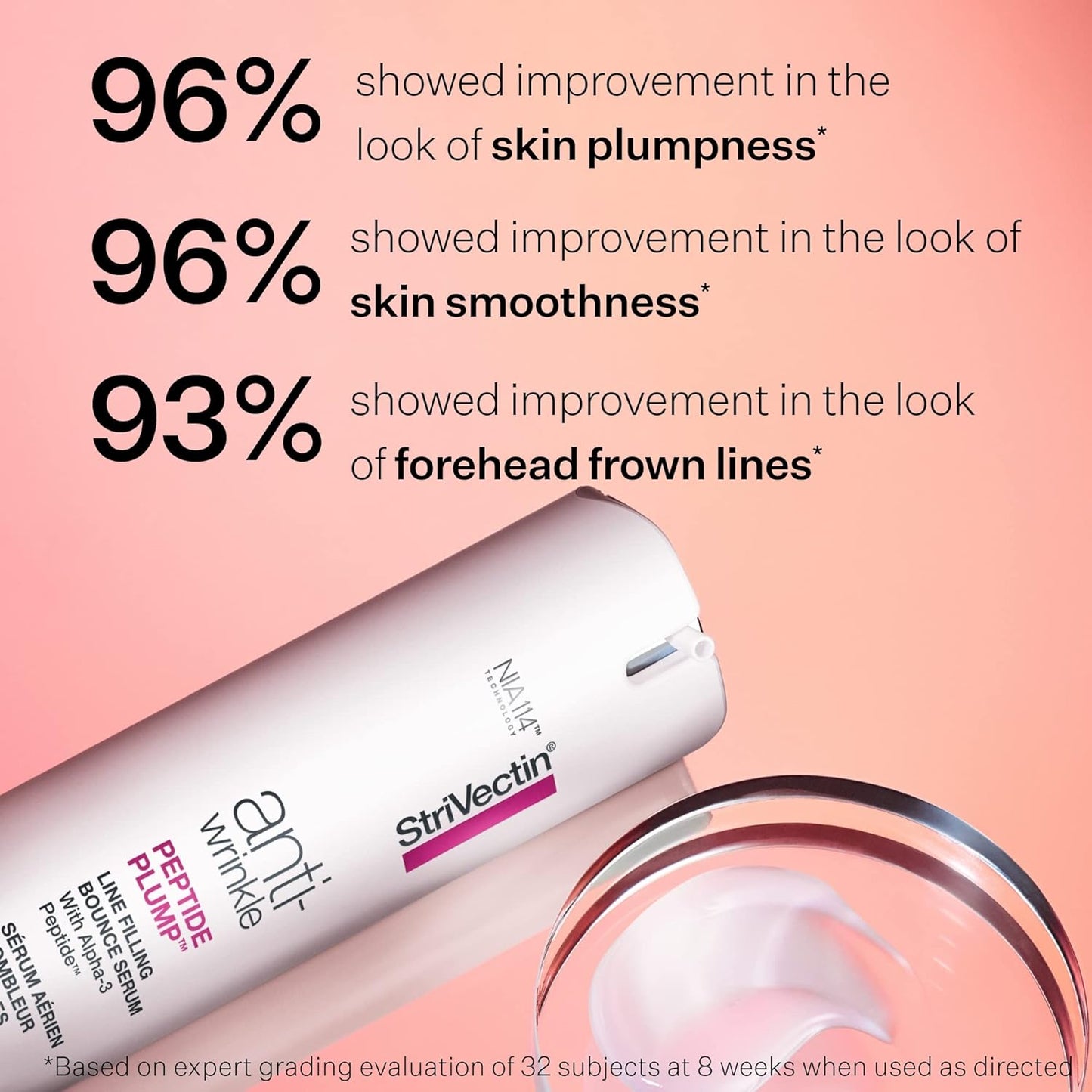 Strivectin anti Wrinkle Trio Kit for Face & Eyes, 3 Piece Kit with SD plus Moisturizer, Peptide Plump Line Face Serum, & Intensive Eye Concentrate Wrinkle Cream, Anti-Aging for Wrinkles and Fine Lines